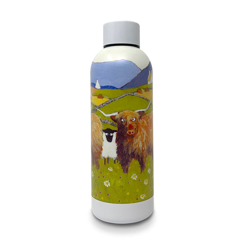 We're Daft But We Love Ewe Water Bottle