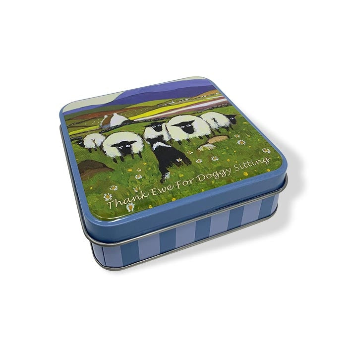 Thank Ewe For Doggy Sitting Sweet Tin by Artist Thomas Joseph – The ...